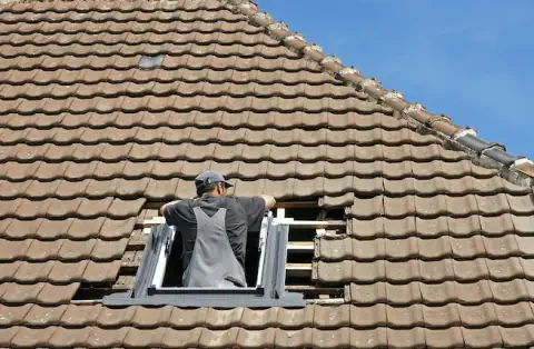 Pose de velux à Cabariot